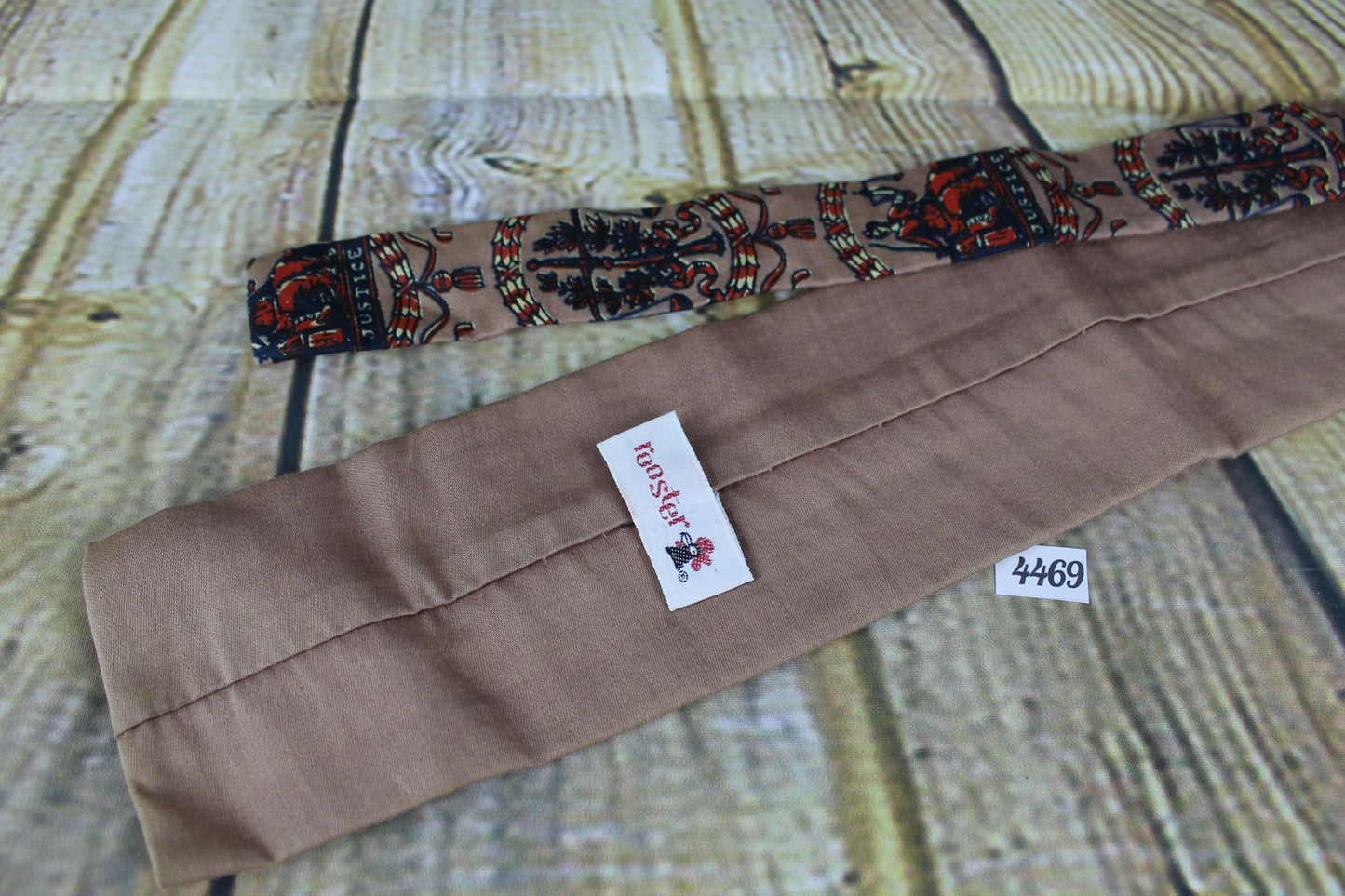 Superb Vintage 1960s Rooster Scales Of Justice Straight End Tie