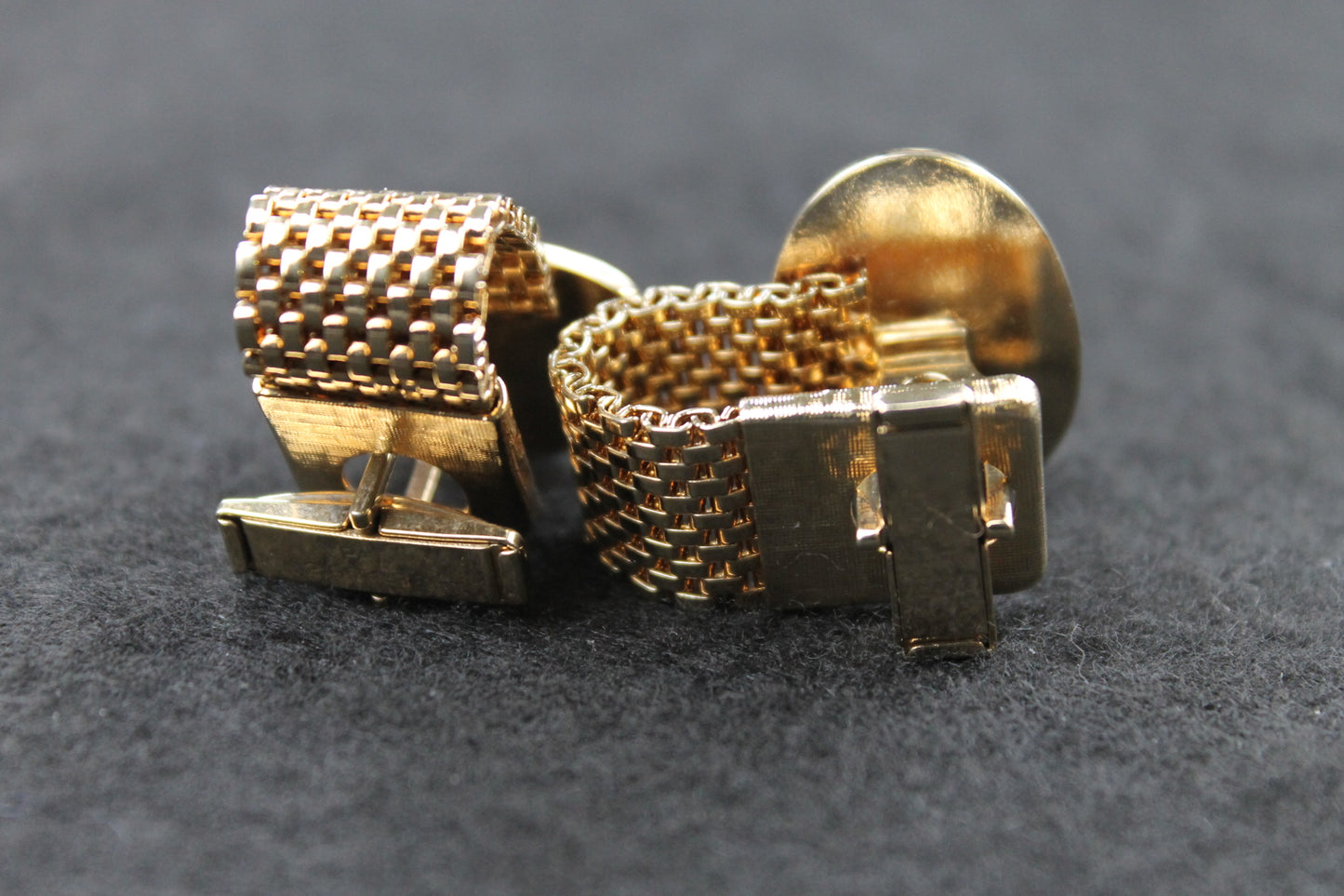 Vintage Oval Pearl Centred Wrap Around Cufflinks