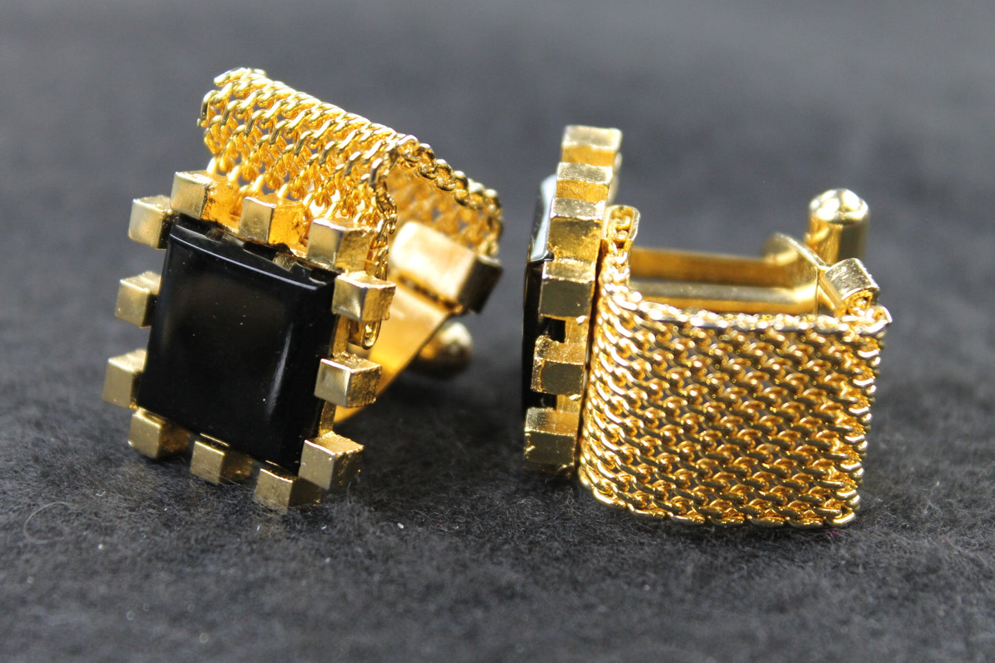 Vintage Oval Pearl Centred Wrap Around Cufflinks