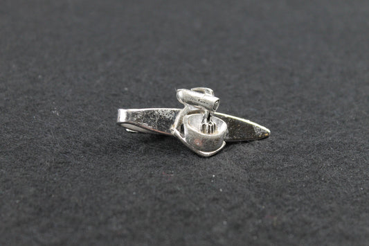 Vintage Speidel Silver Food Mixer Tie Clip