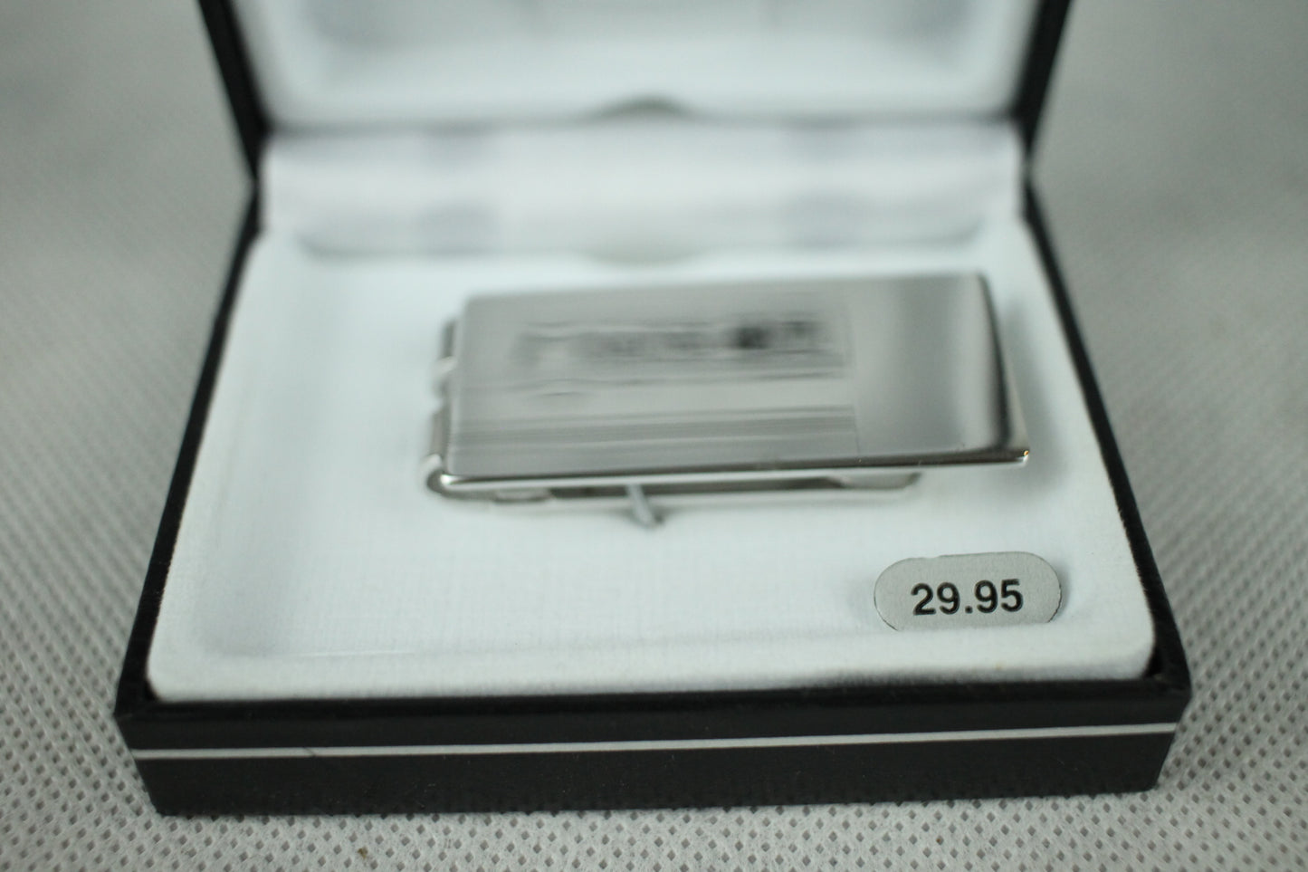 Vintage Colibri Silver Metal Money Clip