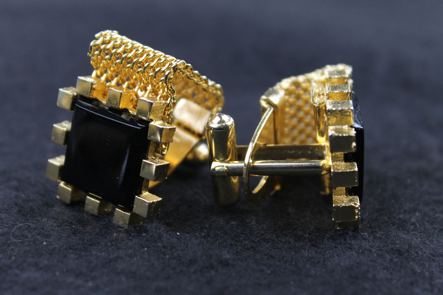 Vintage Oval Pearl Centred Wrap Around Cufflinks