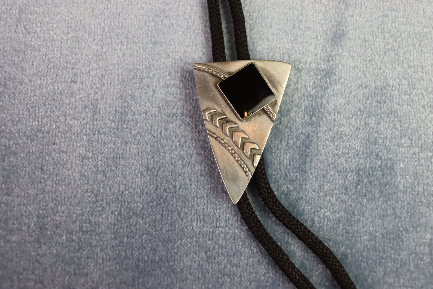 Vintage Triangular Abstract Bolo Western Tie