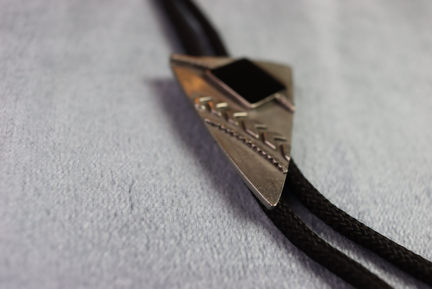 Vintage Triangular Abstract Bolo Western Tie