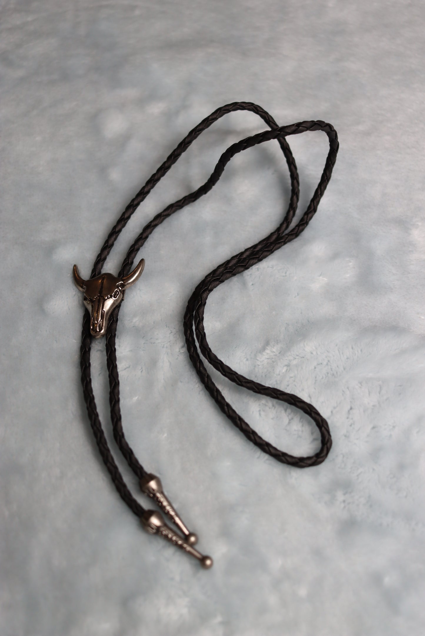 Steer Skull Bolo Western Tie