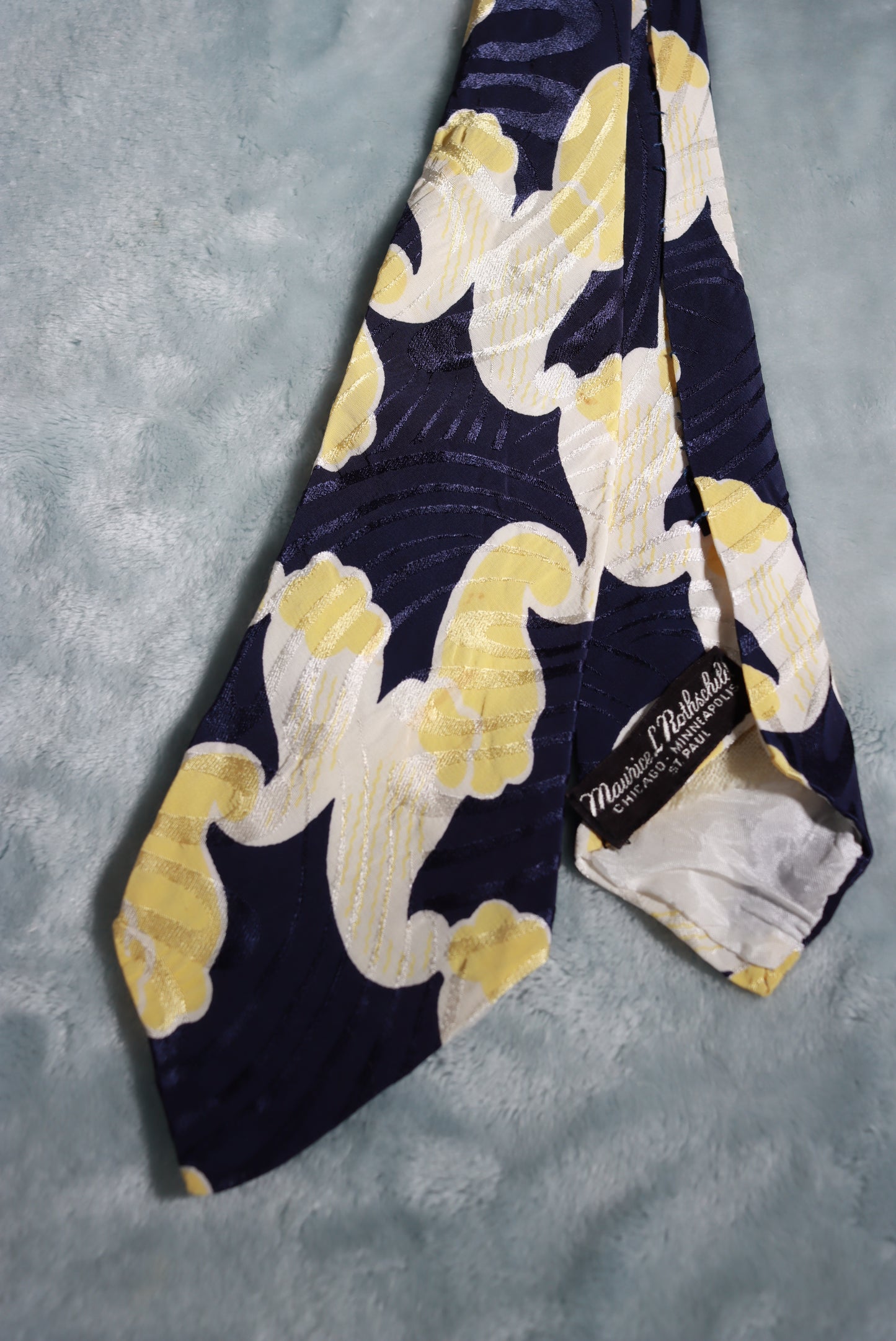 Vintage Maurice L Rothschild Chicago Swing Tie 1940s/50s