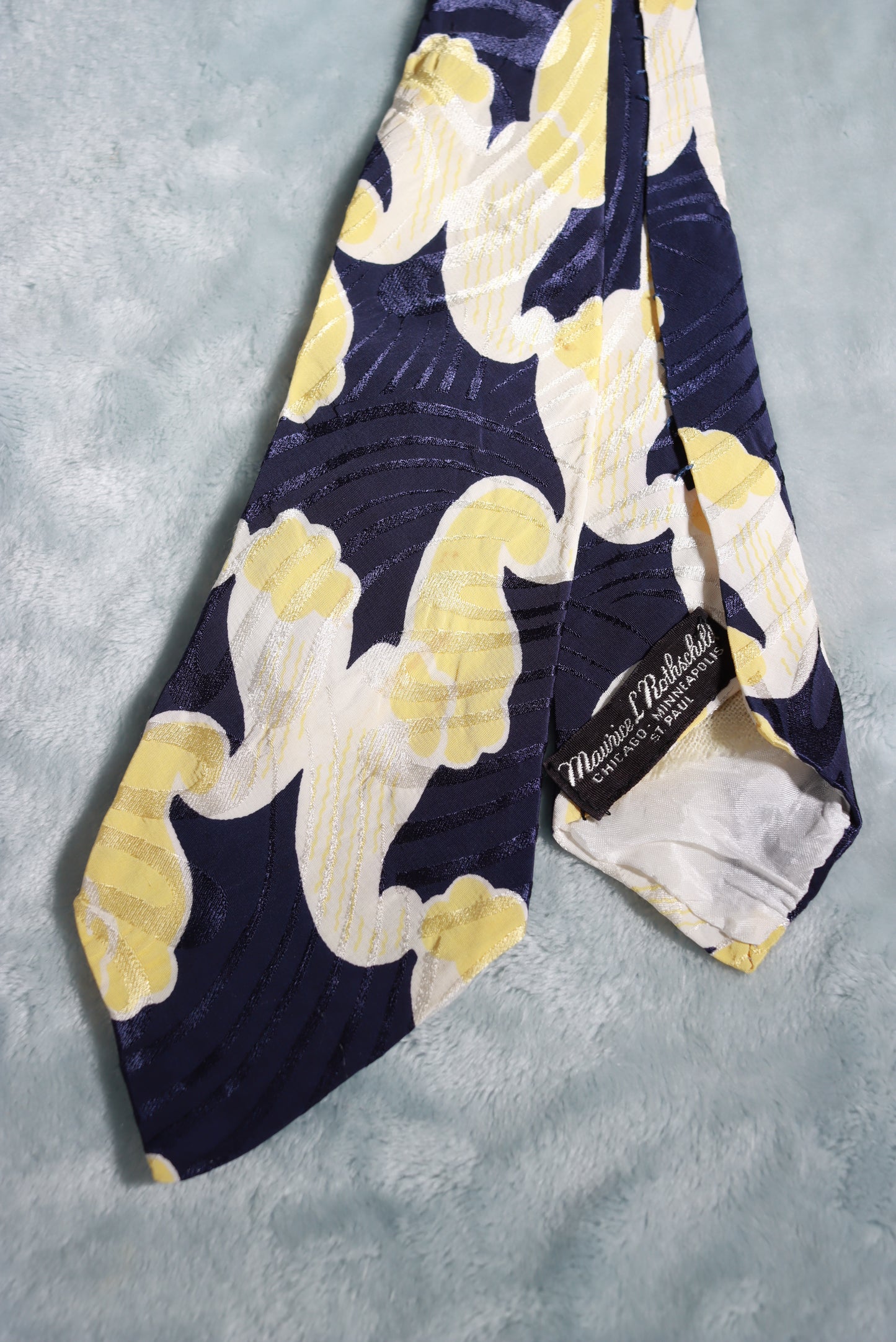 Vintage Maurice L Rothschild Chicago Swing Tie 1940s/50s