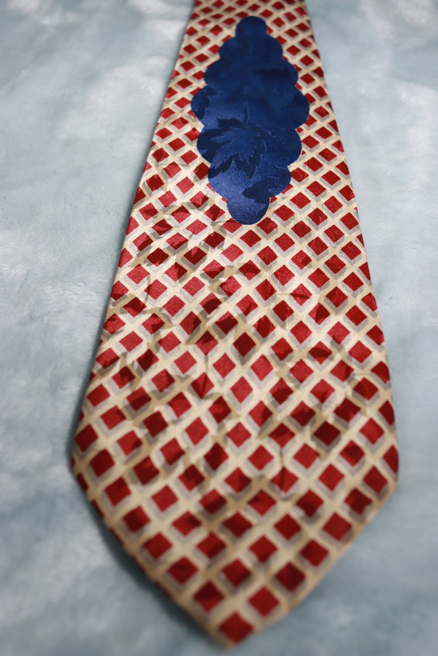 Vintage The Baker Co All Silk Swing Tie 1940s/50s