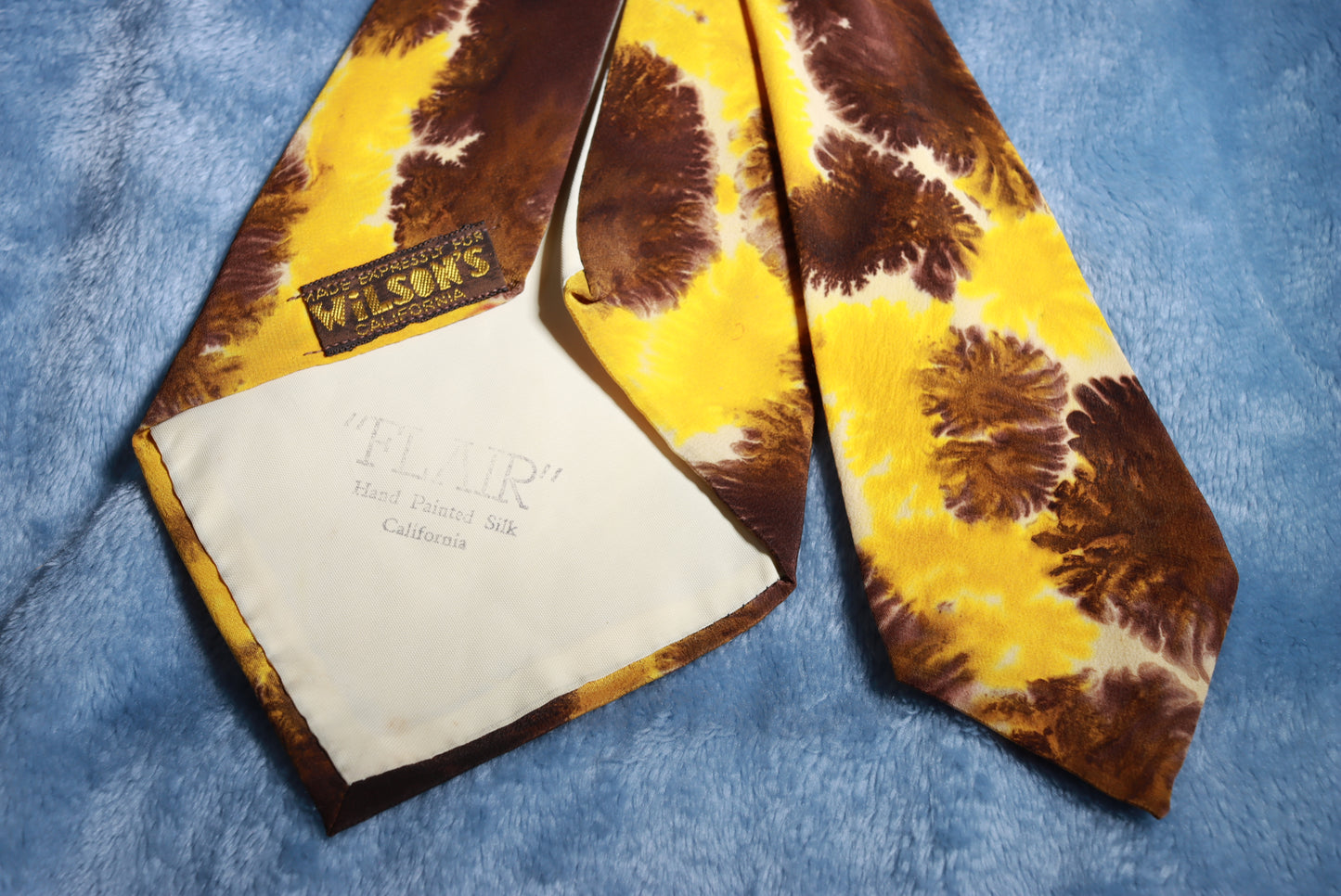 Vintage Wilson's California "Flair" Hand Painted Tie