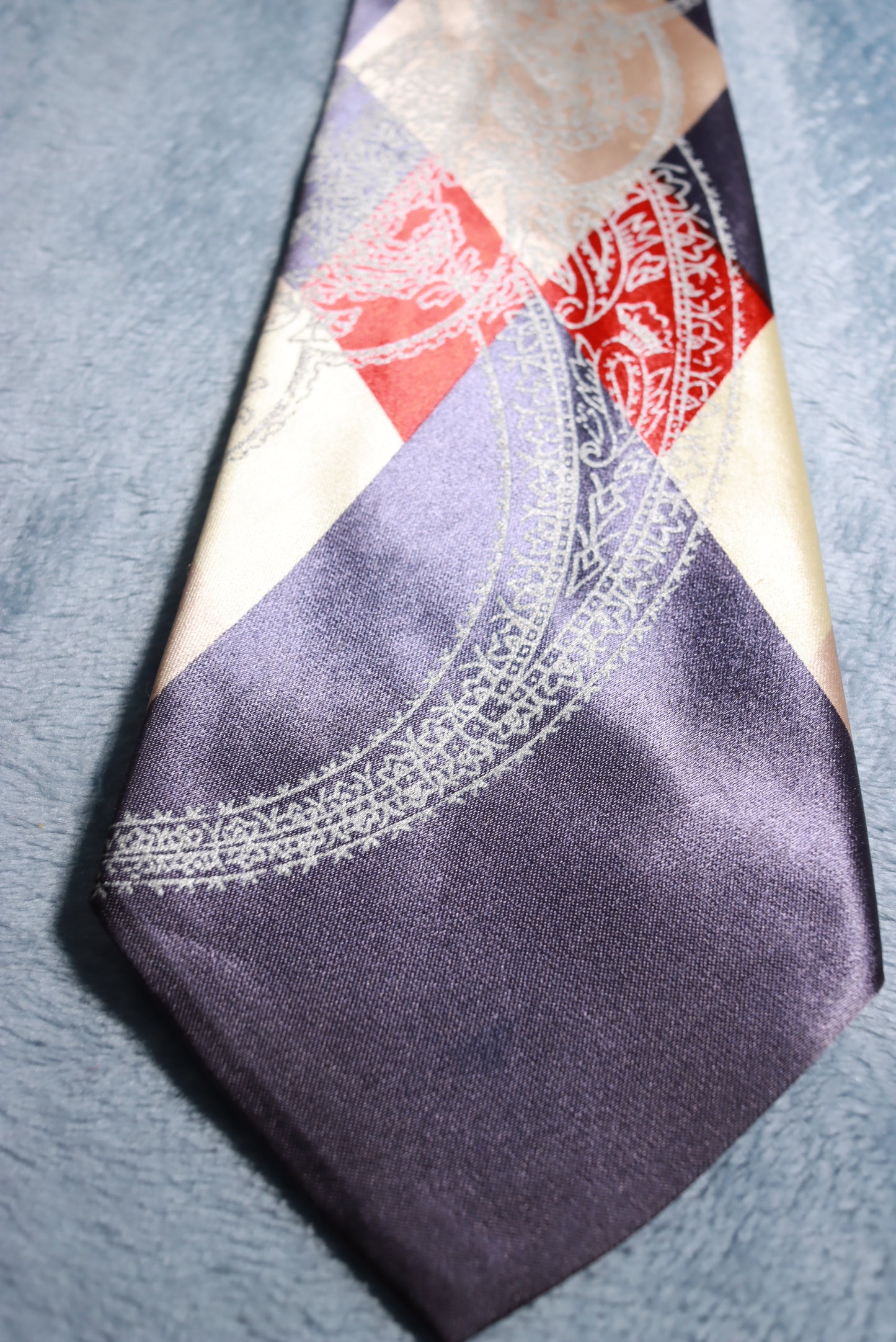 Penney's Towncraft Filigree Paisley Vintage Tie