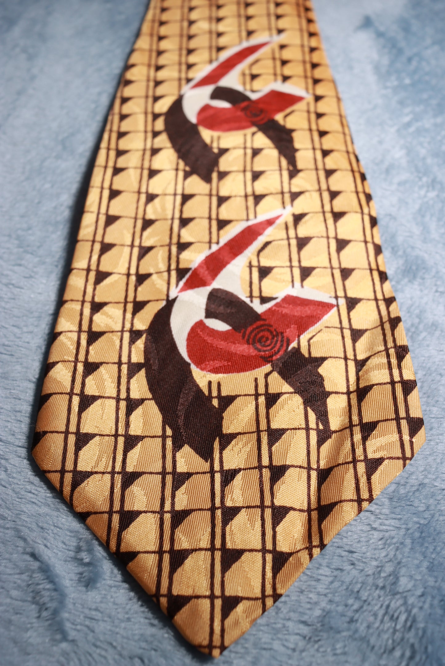 Croydon Cravat All Silk Vintage Swing Tie 1940s/50s