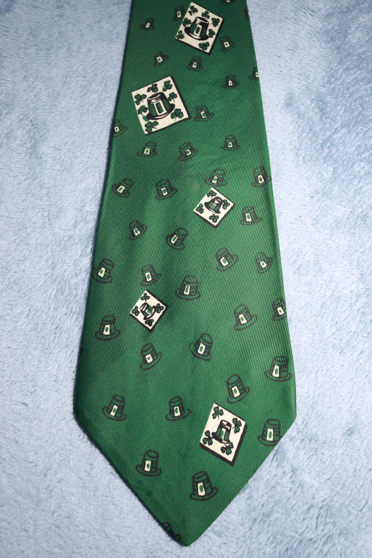 Irish St Patrick's Day Vintage Beau Brummell Tie