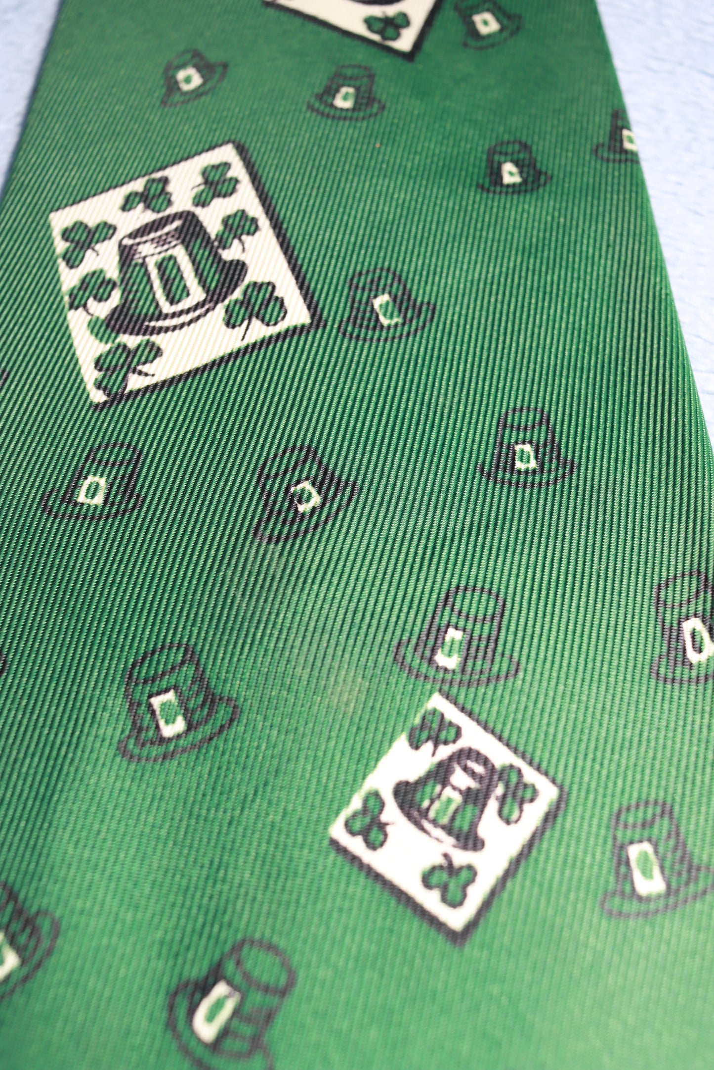 Irish St Patrick's Day Vintage Beau Brummell Tie