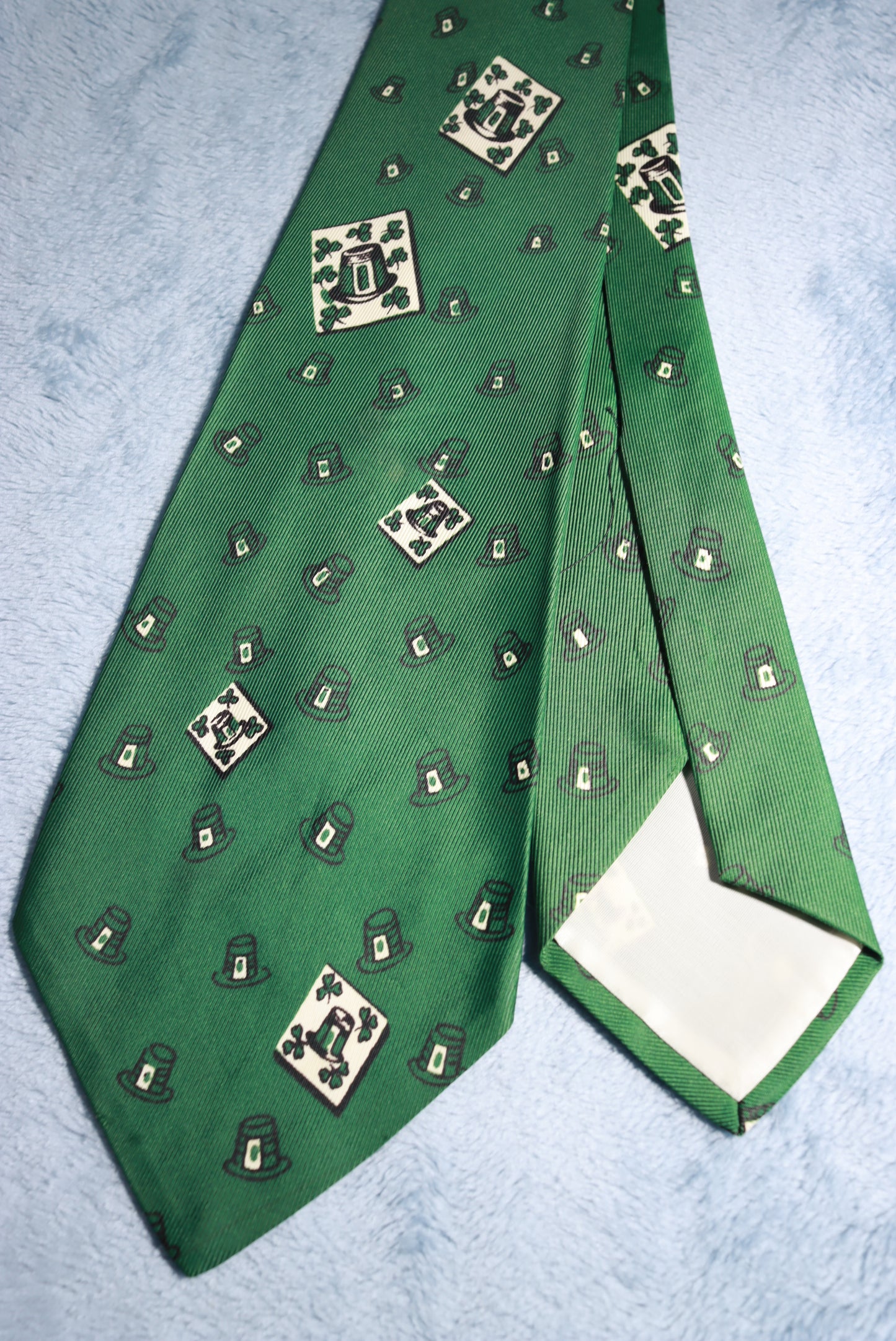 Irish St Patrick's Day Vintage Beau Brummell Tie