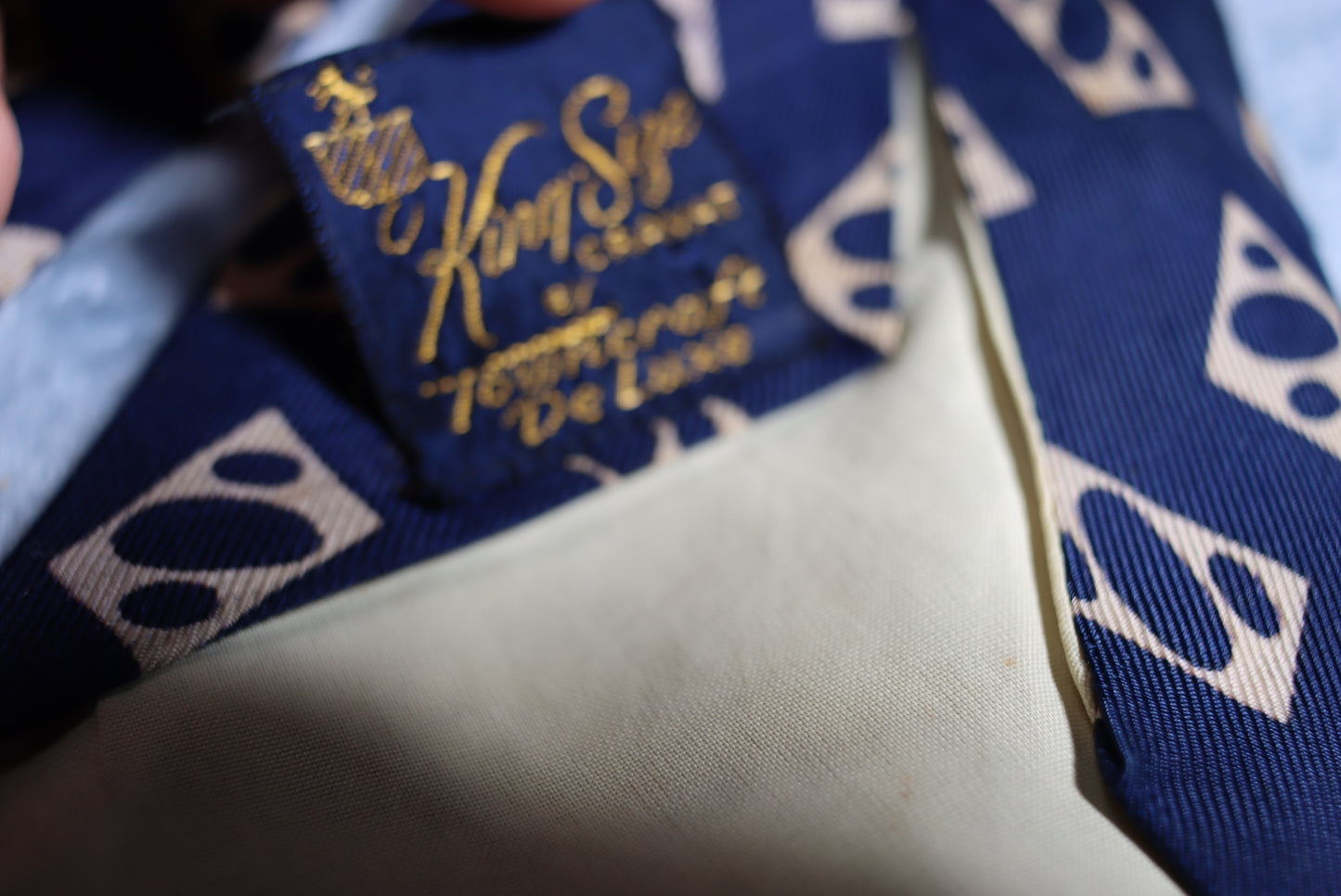 Town Craft Deluxe King Size Cravat Vintage Swing Tie 1940s/50s