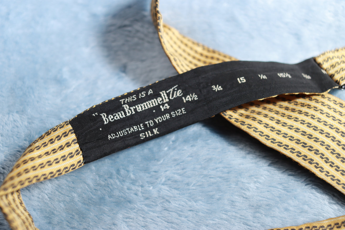 Vintage Beau Brummell Paddle Bow Tie