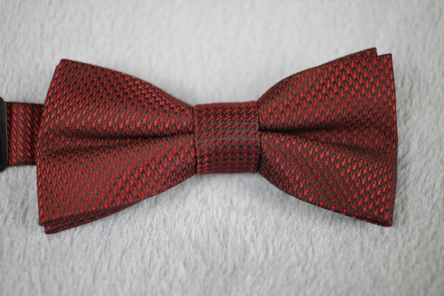 Next pre-tied burgundy bow tie adjustable