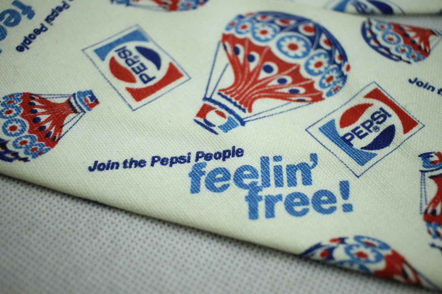 Vintage Pepsi Feelin' Free Tie 1970s Join the Pepsi People