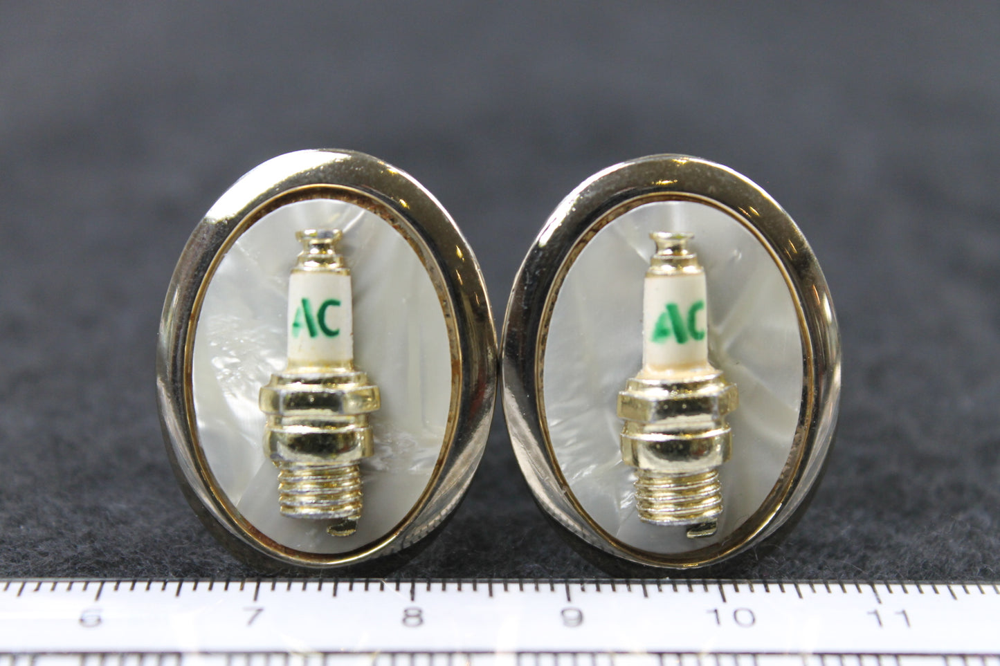 Vintage Spark Plug Cufflinks